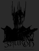 Men's The Lord of the Rings Fellowship of the Ring Sauron Black and White T-Shirt