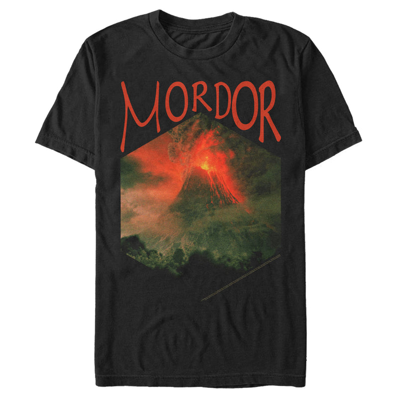 Men's The Lord of the Rings Fellowship of the Ring Mordor Mount Doom T-Shirt