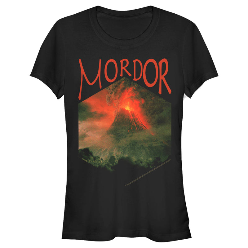 Junior's The Lord of the Rings Fellowship of the Ring Mordor Mount Doom T-Shirt