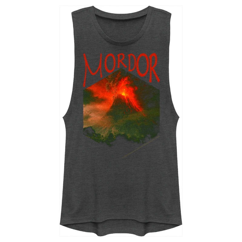 Junior's The Lord of the Rings Fellowship of the Ring Mordor Mount Doom Festival Muscle Tee