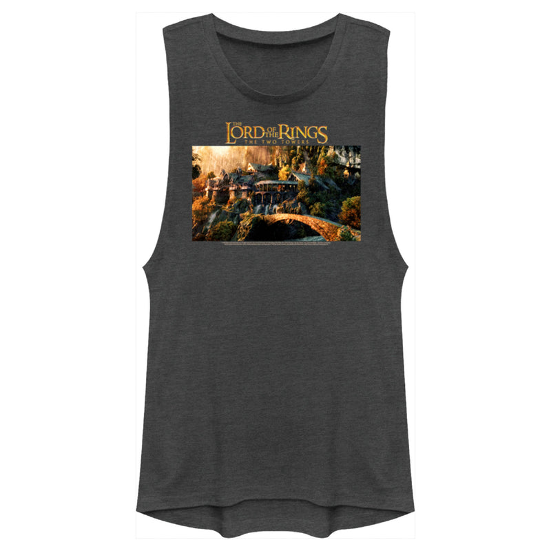 Junior's The Lord of the Rings Two Towers Rivendell Scene Festival Muscle Tee