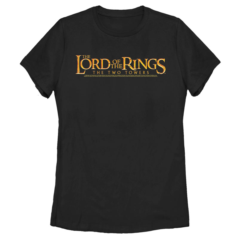 Women's The Lord of the Rings Two Towers Logo T-Shirt