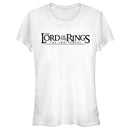 Junior's The Lord of the Rings Two Towers Small Logo T-Shirt