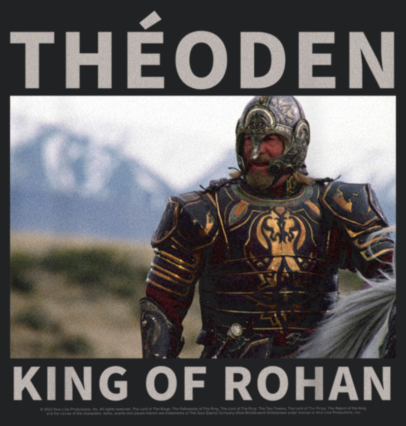 Women's The Lord of the Rings Return of the King Theoden King of Rohan Racerback Tank Top