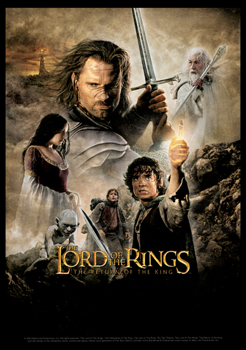 Junior's The Lord of the Rings Return of the King Movie Poster T-Shirt