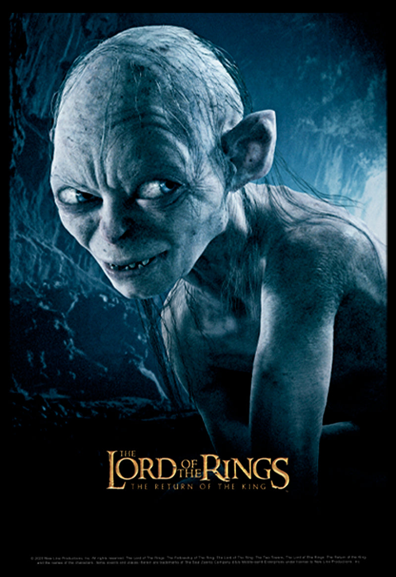 Junior's The Lord of the Rings Return of the King Gollum Movie Poster T-Shirt