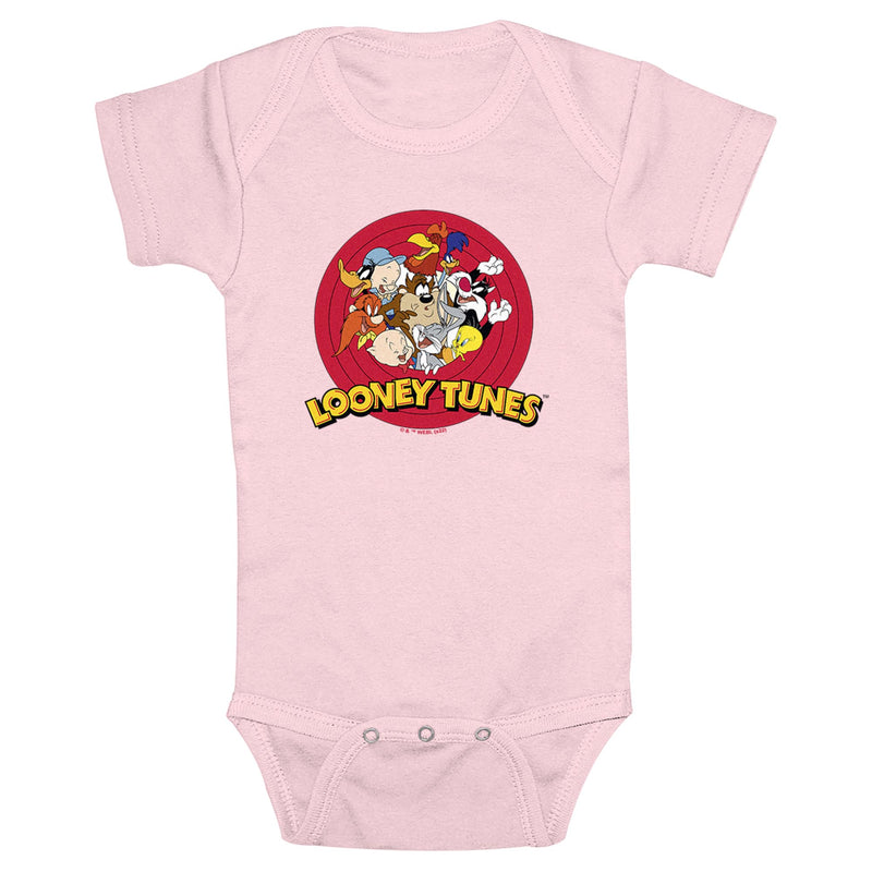 Infant's Looney Tunes Classic Group Shot Onesie