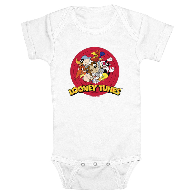 Infant's Looney Tunes Classic Group Shot Onesie