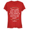 Junior's National Lampoon's Christmas Vacation Leave You for Dead Quote T-Shirt