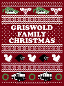 Men's National Lampoon's Christmas Vacation Griswold Family Christmas Ugly Sweater T-Shirt