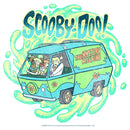 Men's Scooby Doo Slimeball Mystery Machine Gang T-Shirt