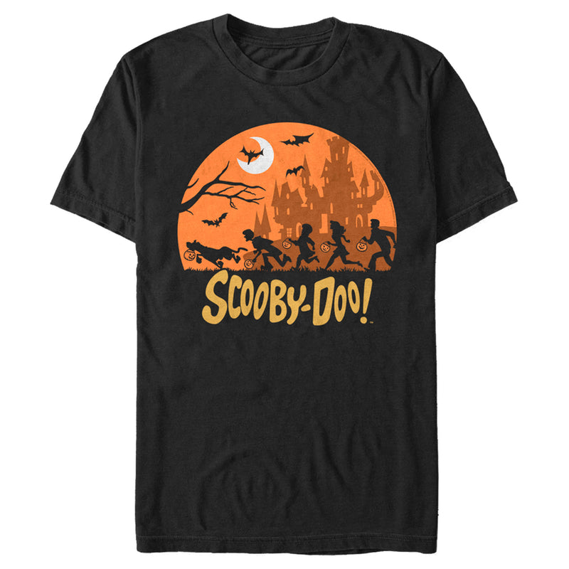 Men's Scooby Doo Moon Silhouette Chase T-Shirt