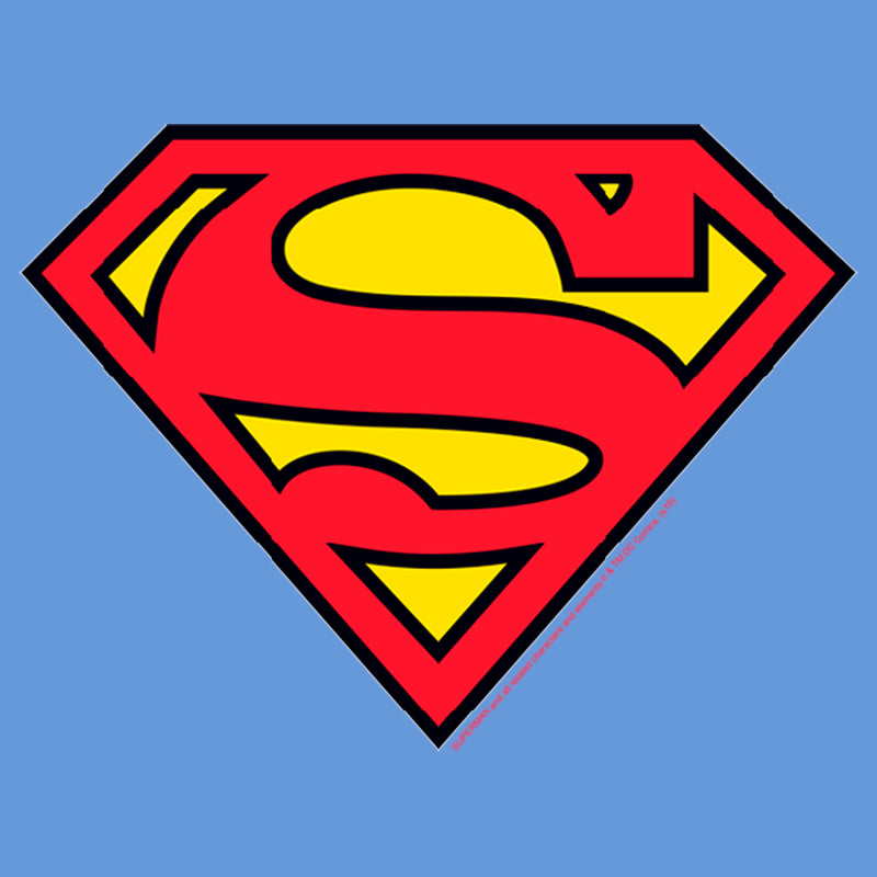 Boy's Superman Classic Logo Performance Tee