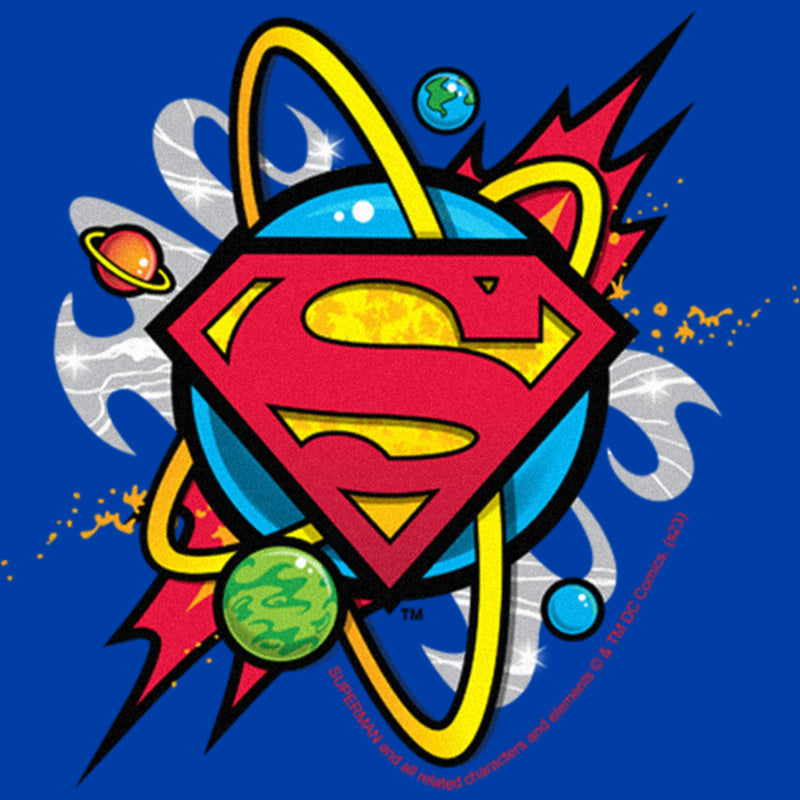 Toddler's Superman Planet Logo T-Shirt