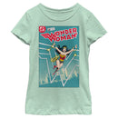 Girl's Wonder Woman Comic Book Cover T-Shirt