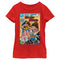 Girl's Wonder Woman American Comic Book Cover T-Shirt