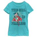 Girl's Wonder Woman This Girl is Fearless T-Shirt