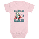 Infant's Wonder Woman Fearless Girl Onesie