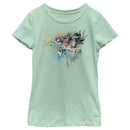 Girl's Wonder Woman Power Sketches T-Shirt