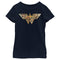 Girl's Wonder Woman Symbol Build Up Fill T-Shirt