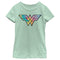 Girl's Wonder Woman Tie-Dye Logo T-Shirt