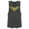 Junior's Justice League Silhouette Logo Festival Muscle Tee