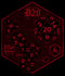Junior's Dungeons & Dragons Icosahedron Schematic T-Shirt