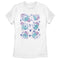 Women's Dungeons & Dragons Pastel Floral Dice T-Shirt