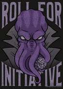 Men's Dungeons & Dragons Illithid Roll for Initiative Long Sleeve Shirt