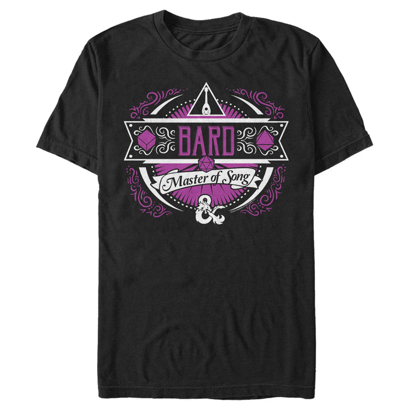 Men's Dungeons & Dragons Bard Master of Song T-Shirt