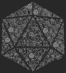 Women's Dungeons & Dragons Dice Symbol Collage T-Shirt