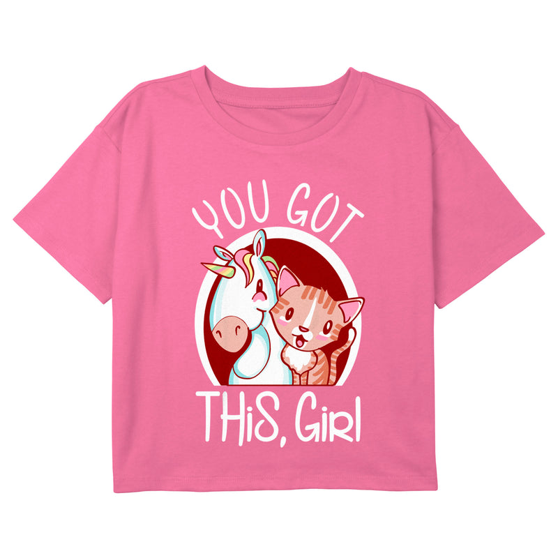 Girl's Lost Gods You Got This Girl Cartoon T-Shirt