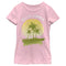 Girl's Lost Gods Hello Summer Palm Tree Silhouette T-Shirt