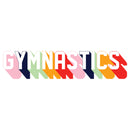 Girl's Lost Gods Gymnastics Rainbow Text T-Shirt