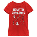 Girl's Lost Gods How to Christmas T-Shirt