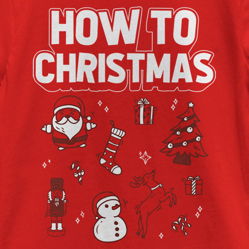 Girl's Lost Gods How to Christmas T-Shirt