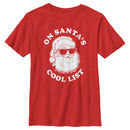 Boy's Lost Gods Santa’s Cool List T-Shirt