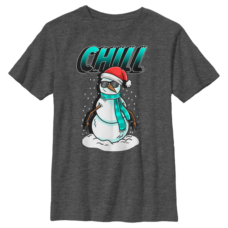 Boy's Lost Gods Chill Snowman T-Shirt