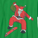 Boy's Lost Gods Skater Santa Claus T-Shirt