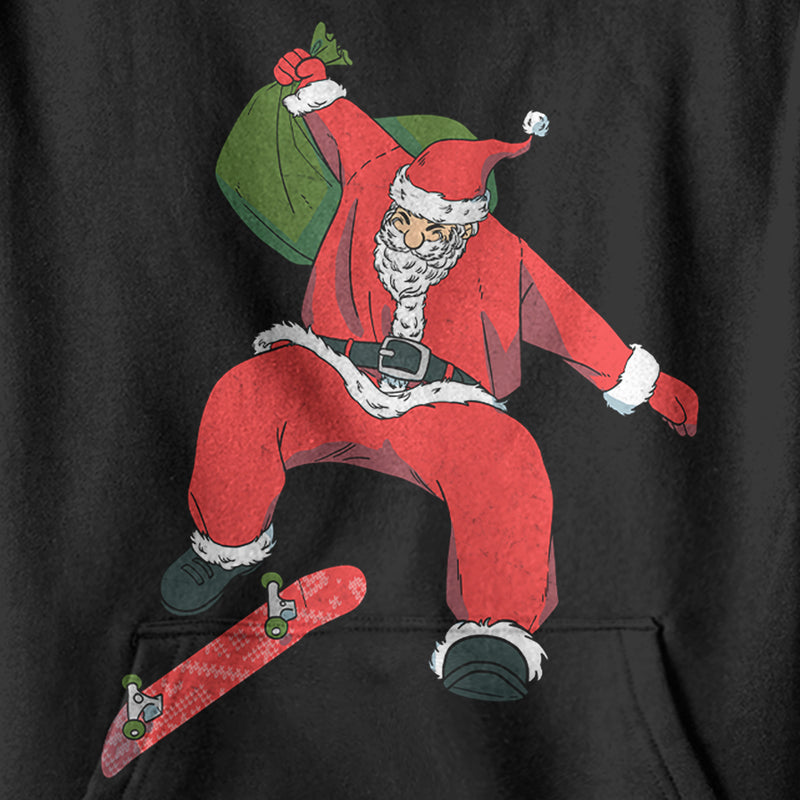 Boy's Lost Gods Skater Santa Claus Pull Over Hoodie