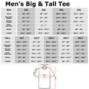 Men's Sleeping Beauty Silhouettes Poster T-Shirt