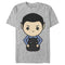 Men's Star Trek Kawaii Spock and Cat T-Shirt