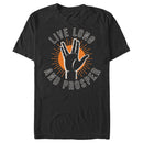 Men's Star Trek Long Live Prosper Salute T-Shirt