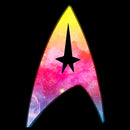 Men's Star Trek Gradient Space Logo T-Shirt