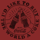 Women's Coca Cola Unity I'd Like to Buy the World a Coke T-Shirt
