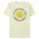 Men's Coca Cola Unity Sunshine Logo T-Shirt