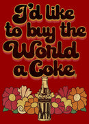 Men's Coca Cola Unity I'd Like to Buy the World a Coke Retro T-Shirt