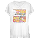 Junior's Coca Cola Unity Square Lyrics Logo T-Shirt