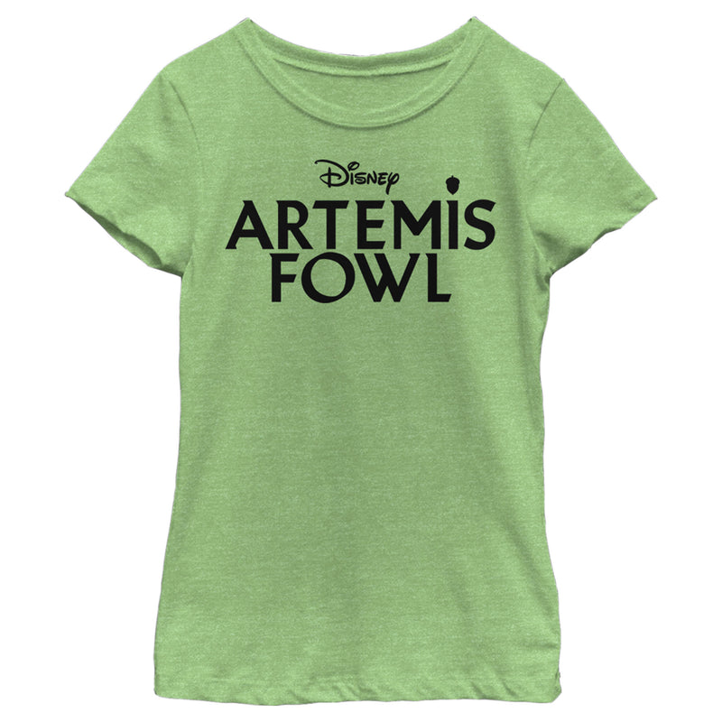 Girl's Disney Artemis Fowl Classic Logo T-Shirt
