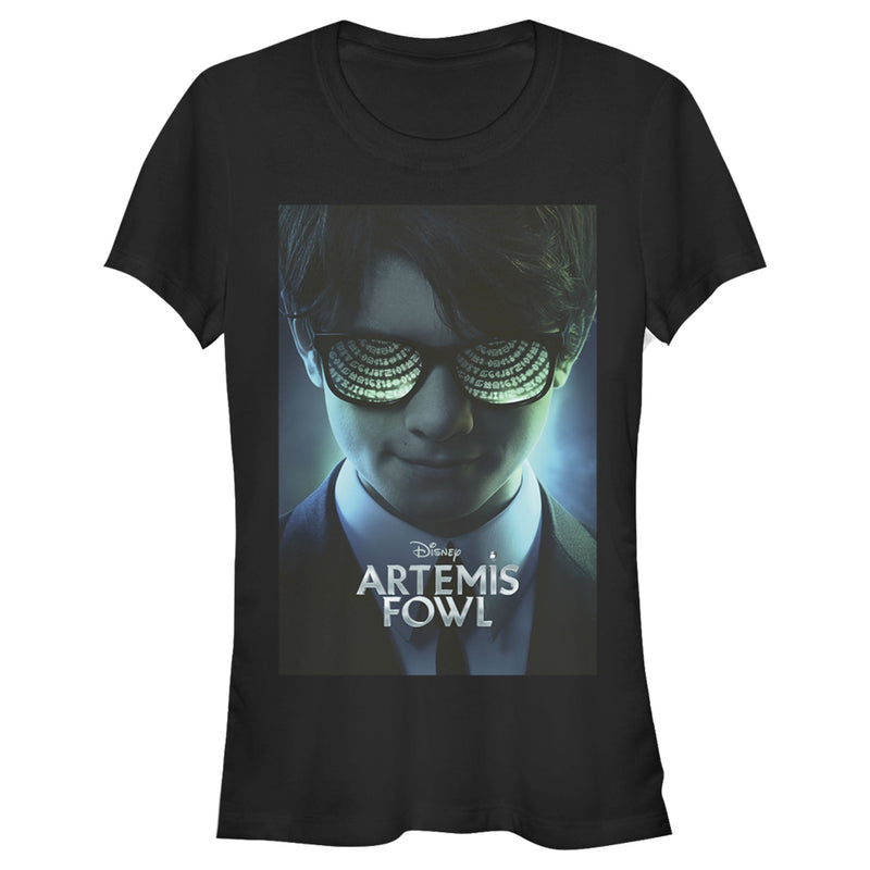 Junior's Disney Artemis Fowl Sunglasses Portrait T-Shirt